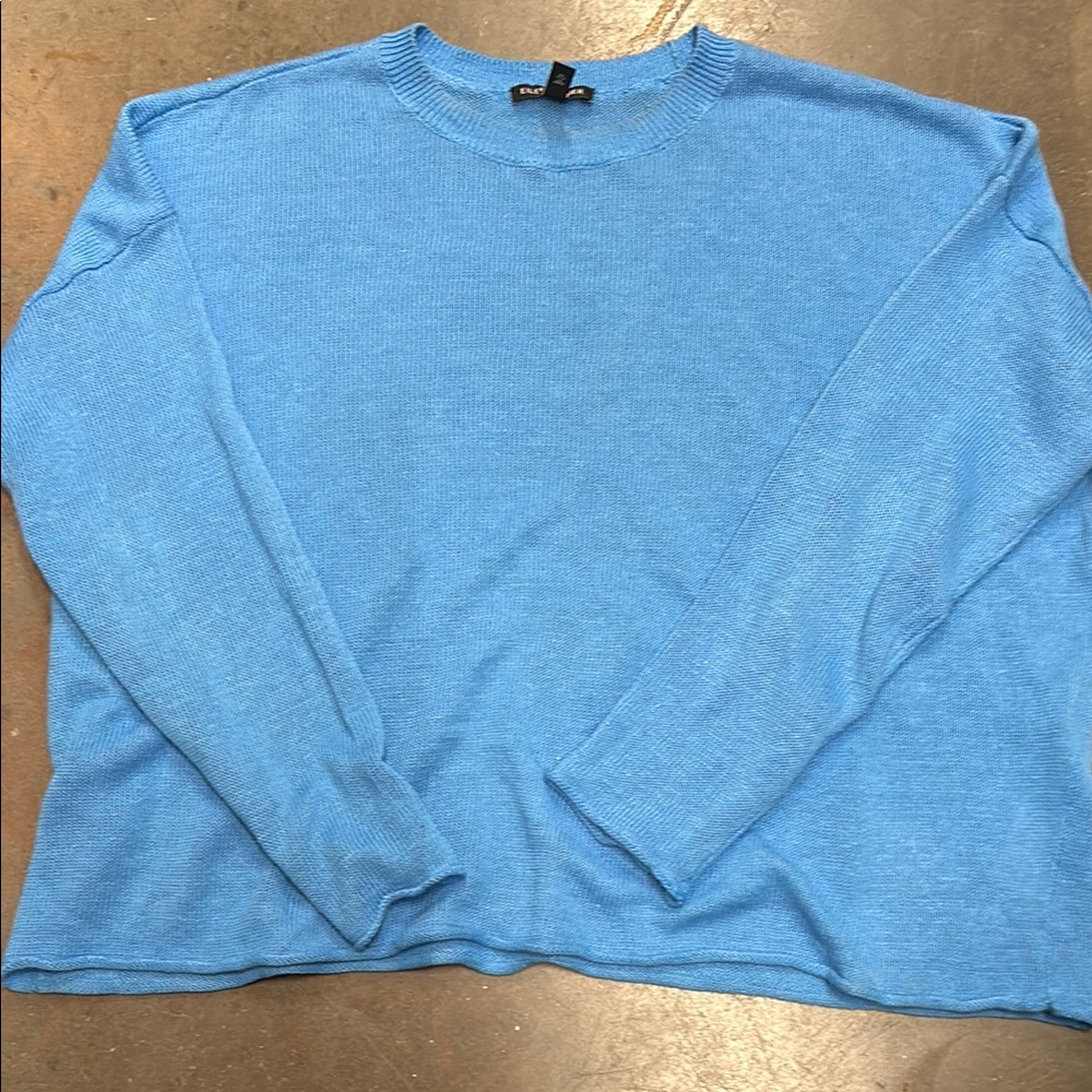 Blue Crewneck Sweater